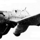 The prototype Ju 87 Stuka, with twin tail and upright Rolls Royce Merlin engine. (Author unknown)